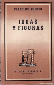 Bücher: ROMERO, Francisco.- - Ideas y figuras.